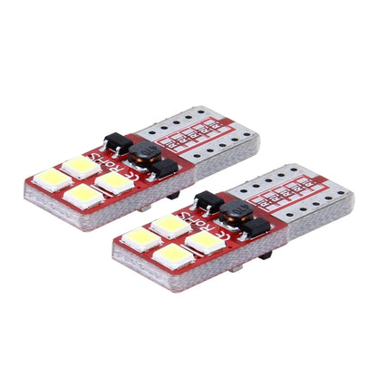 2 PCS T10 3W 300 LM 6000K Constant Current Car Clearance Light with 8 SMD-2835 Lamps, DC 9-18V(White Light) - Clearance Lights by PMC Jewellery | Online Shopping South Africa | PMC Jewellery | Buy Now Pay Later Mobicred