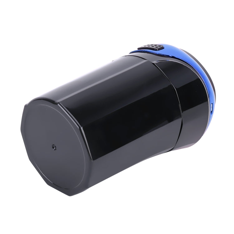 2 in 1 Universal Car Detachable Electronic Cigarette Lighter + Trash Rubbish Bin Ashtray(Blue) - Ashtrays by PMC Jewellery | Online Shopping South Africa | PMC Jewellery | Buy Now Pay Later Mobicred