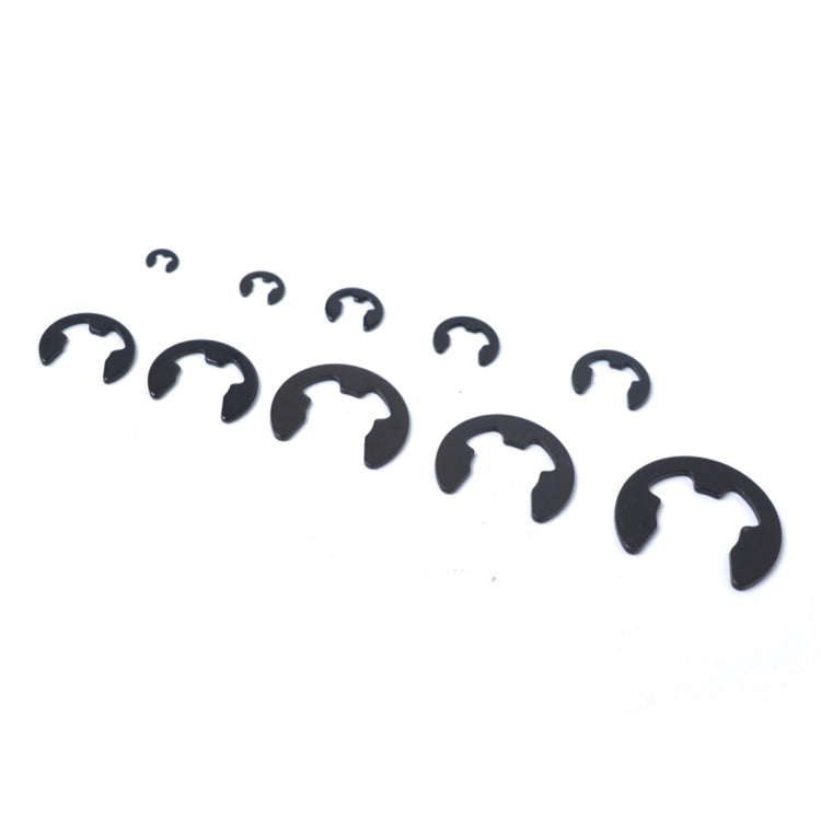 160 PCS Car E Shape Circlip Snap Ring Assortment Retaining Rings - Engine Fittings by PMC Jewellery | Online Shopping South Africa | PMC Jewellery