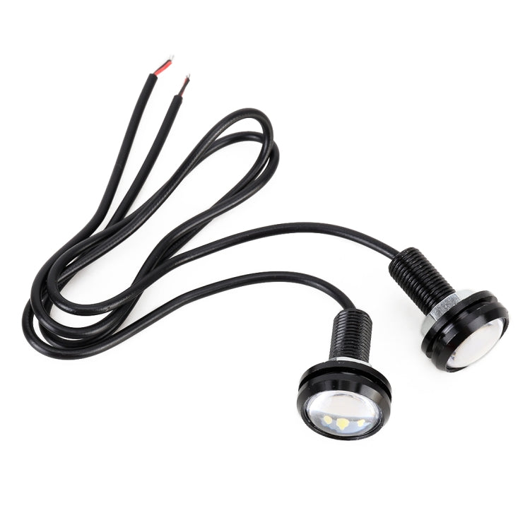 2 PCS 2W Car Auto Eagle Eyes Fog Light Turn Light with 12 SMD-4014 LED Lamps, DC 12V Cable Length: 55cm(White Light) - Eagle Eye Lamps by PMC Jewellery | Online Shopping South Africa | PMC Jewellery | Buy Now Pay Later Mobicred