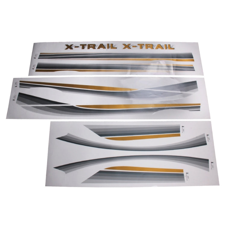 3 PCS SUV Body Decorative Strip Brand Car Streamline Shining Sticker For Honda CRV Nissarl X-Trail/Qashqai/Murano series - Decorative Sticker by PMC Jewellery | Online Shopping South Africa | PMC Jewellery | Buy Now Pay Later Mobicred