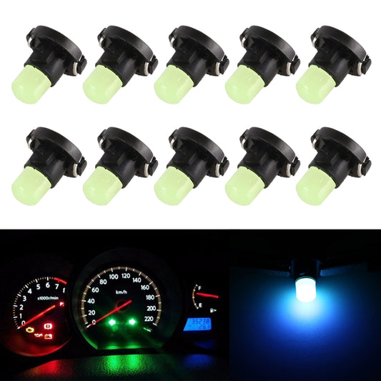 10PCS 2W T4.2 Wedge Instrument Panel LED Light Dashboard Gauge Cluster Indicator Lamp Bulb(Ice Blue Light) - Instrument Lights by PMC Jewellery | Online Shopping South Africa | PMC Jewellery | Buy Now Pay Later Mobicred