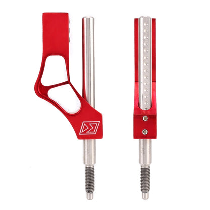 Car Modification Heightening Gear Shifter Extension Rod Adjustable Height Adjuster Lever Shift Lever with Adapters for Honda(Red) - Shift Knob by PMC Jewellery | Online Shopping South Africa | PMC Jewellery | Buy Now Pay Later Mobicred