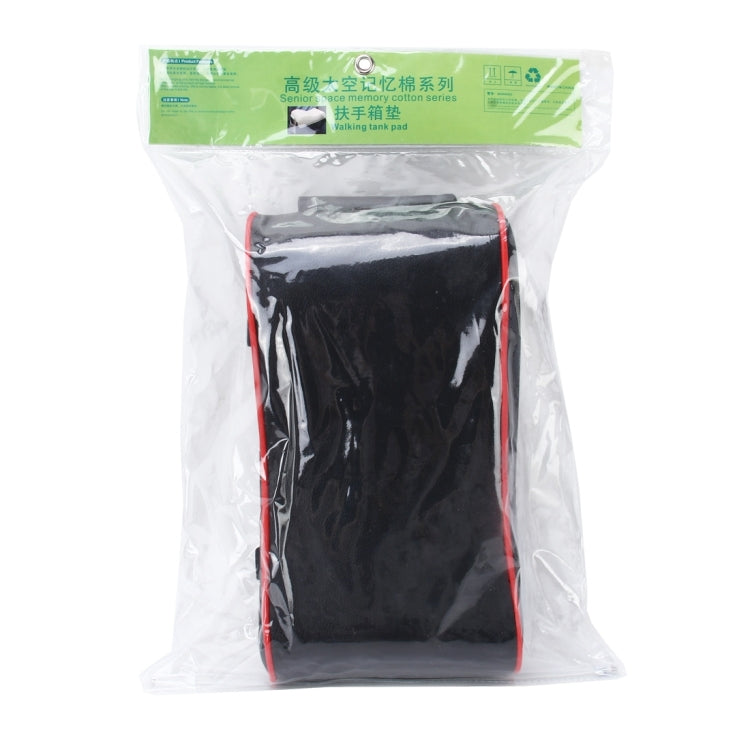 Universal Car PU Leather and Memory Foam Wrapped  Armrest Box Breathable Car Armrest Box Mat with Phone Holder Storage Bag(Black) - Stowing Tidying by PMc TechLife | Online Shopping South Africa | PMc TechLife | Buy Now Pay Later Mobicred