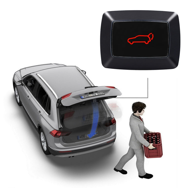 Universal Car Electric LED Light Tailgate Trunk Release Switch Rear Trunk Door Switch - Car Switches by PMC TechLife | Online Shopping South Africa | PMC TechLife | Buy Now Pay Later Mobicred