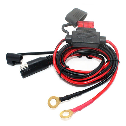 Motorcycle 5V 2.1A Waterproof USB Charger Kit SAE to USB Adapter, with Extension Harness - Battery Charger by PMC Jewellery | Online Shopping South Africa | PMC Jewellery | Buy Now Pay Later Mobicred