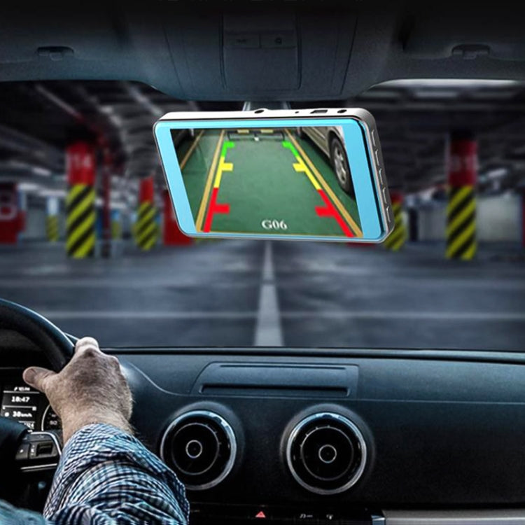 X96 4 inch 2.5D Full HD 1080P Multi-functional Smart Car Dual Lens Video Record Camera Support TF Card / Motion Detection - Car DVRs by PMC Jewellery | Online Shopping South Africa | PMC Jewellery | Buy Now Pay Later Mobicred