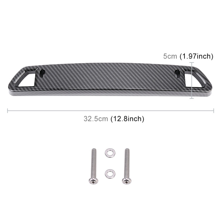 Universal Car License Holder Number Plate Frame Full Carbon Fiber License Plate Holder - License Plate Covers & Frames by PMC Jewellery | Online Shopping South Africa | PMC Jewellery | Buy Now Pay Later Mobicred