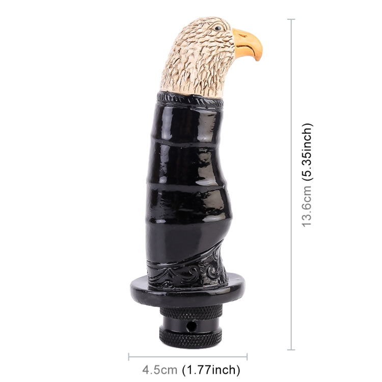 Universal Car Eagle Shape Metal Gear Shift Knob Modified Car Auto Transmission Shift Lever Knob(Black) - Shift Knob by PMC Jewellery | Online Shopping South Africa | PMC Jewellery | Buy Now Pay Later Mobicred