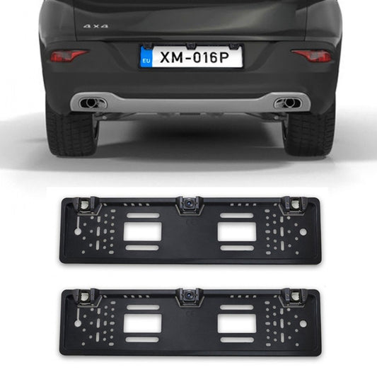 PZ600L-2 Europe Car License Plate Frame Front Rear View Camera - Rear View Cameras by PMC Jewellery | Online Shopping South Africa | PMC Jewellery | Buy Now Pay Later Mobicred