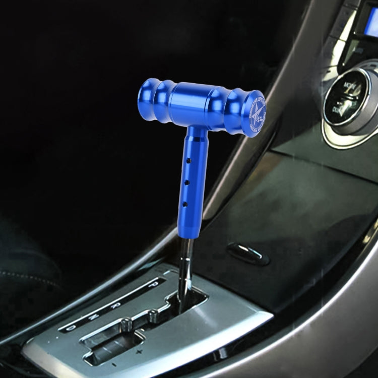 Universal Car Thread T-shaped Gear Head Gear Shift Knob(Blue) - Shift Knob by PMC TechLife | Online Shopping South Africa | PMC TechLife | Buy Now Pay Later Mobicred