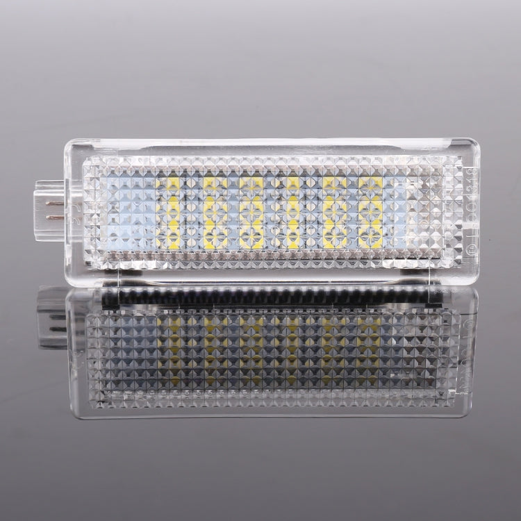 2 PCS LED Car DC 12V 1.5W 6000K 100LM Door Lights 18LEDs SMD-3528 Lamps for BMW E81(White Light) - Door Lights by PMC Jewellery | Online Shopping South Africa | PMC Jewellery | Buy Now Pay Later Mobicred