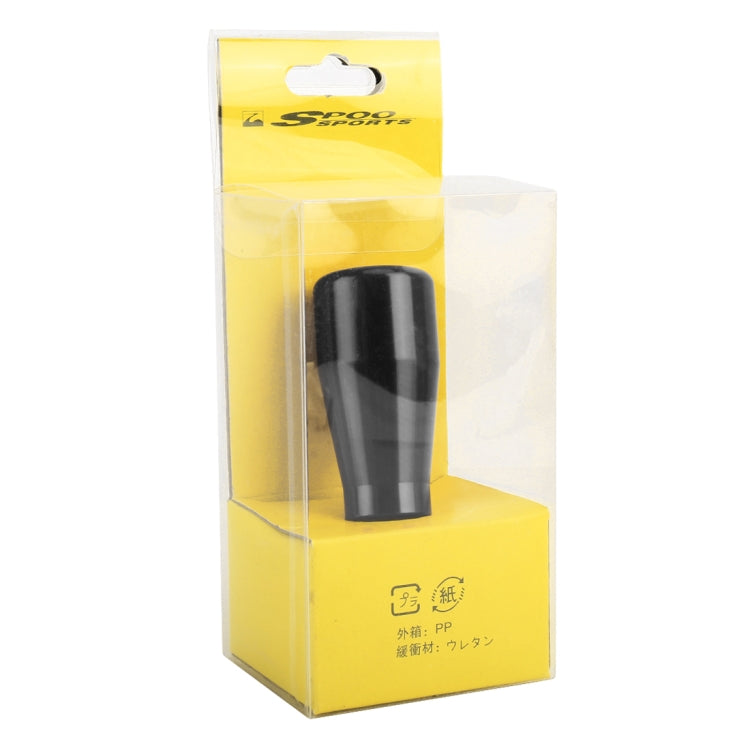 Universal Car Solid Color Cone Shape Shifter Manual Automatic Gear Shift Knob(Black) - Shift Knob by PMC Jewellery | Online Shopping South Africa | PMC Jewellery | Buy Now Pay Later Mobicred