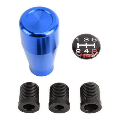 Universal Car Solid Color Cone Shape Shifter Manual Automatic Gear Shift Knob(Blue) - Shift Knob by PMC Jewellery | Online Shopping South Africa | PMC Jewellery | Buy Now Pay Later Mobicred