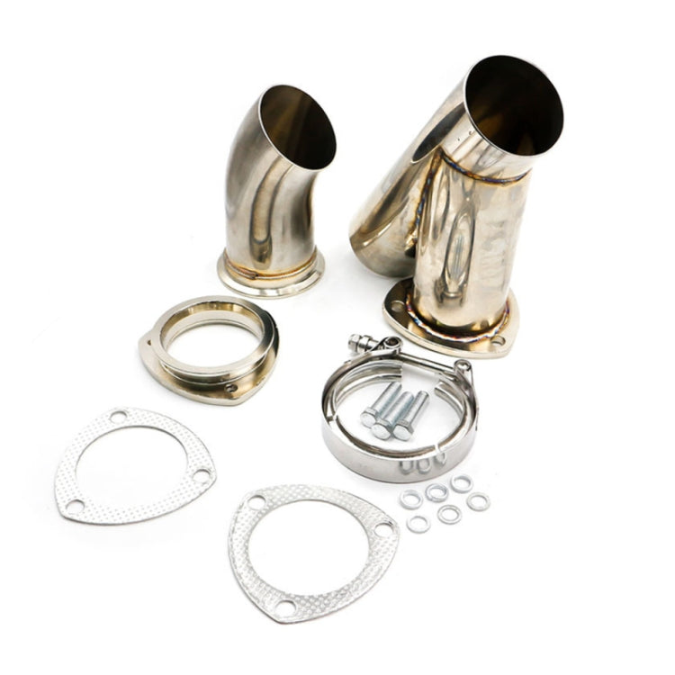 CNSPEED Stainless Steel Car Remote Control Electric Exhaust Valve Pipe Set, Size: 2.25 inch - Exhaust Pipes by PMC Jewellery | Online Shopping South Africa | PMC Jewellery | Buy Now Pay Later Mobicred