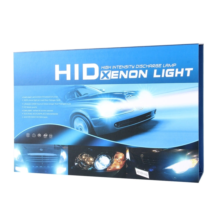 2PCS 35W HB3/9005 2800 LM Slim HID Xenon Light with 2 Alloy HID Ballast, High Intensity Discharge Lamp, Color Temperature: 8000K - Xenon Lights by PMC Jewellery | Online Shopping South Africa | PMC Jewellery | Buy Now Pay Later Mobicred