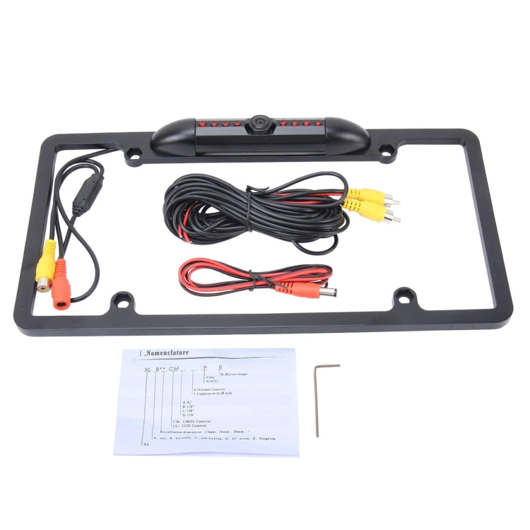 US license plate dedicated IP67 IP68 Waterproof 720 x 540 Pixels 120-170 Degree Breadth Car Rear View Backup Camera Reversing Camera with Infrared Night Vision Function - Rear View Cameras by PMC Jewellery | Online Shopping South Africa | PMC Jewellery | Buy Now Pay Later Mobicred