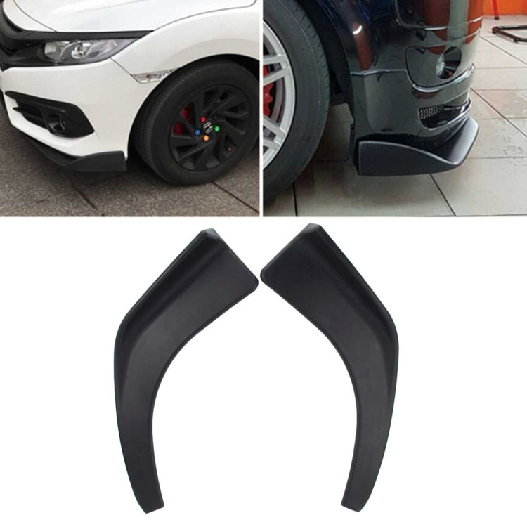 2 PCS Universal Fit Car Front Bumper Spoiler Lip Splitter Diffuser SUV ABS Front Shovel, Length: 74cm - Bumper by PMC Jewellery | Online Shopping South Africa | PMC Jewellery | Buy Now Pay Later Mobicred