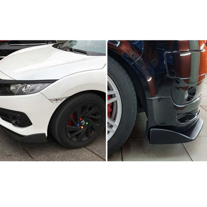 2 PCS Universal Fit Car Front Bumper Spoiler Lip Splitter Diffuser SUV ABS Front Shovel, Length: 68cm - Bumper by PMC Jewellery | Online Shopping South Africa | PMC Jewellery | Buy Now Pay Later Mobicred