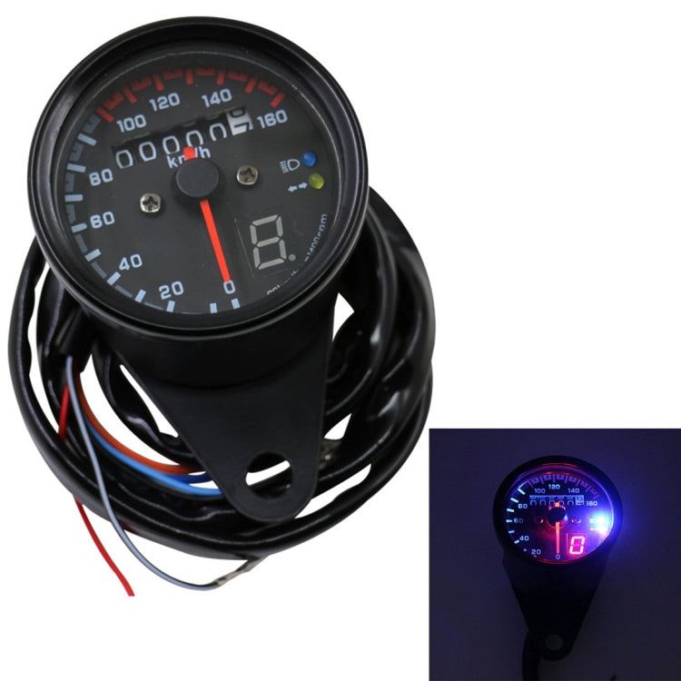 3 in 1 Universal Waterproof Motorcycle LED Backlight Odometer Speedometer Gearmeter, DC 12V - Electrical Instruments by PMC Jewellery | Online Shopping South Africa | PMC Jewellery | Buy Now Pay Later Mobicred