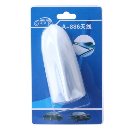 A-886 Car Auto Shark Fin Dome Antenna Decoration for Honda Buick Nissan Hyundai Toyota Volkswagen Mazda(White) - Aerials by PMC Jewellery | Online Shopping South Africa | PMC Jewellery