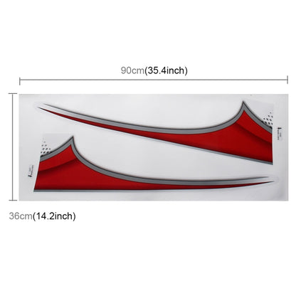 4 PCS SUV Body Decorative Strip Brand Car Streamline Shining Sticker for Toyota Prado 2015 Version - Decorative Sticker by PMC Jewellery | Online Shopping South Africa | PMC Jewellery | Buy Now Pay Later Mobicred