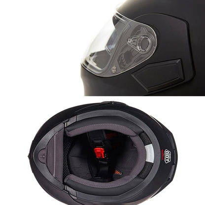 GXT Motorcycle ABS Shell Anti-fog  Double-len Inner Sun Visor Safety Helmet, Size: M(Black) - Helmets by GXT | Online Shopping South Africa | PMC Jewellery | Buy Now Pay Later Mobicred