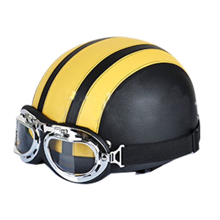 Winter Season Motorcycle Breathable Safty Helmet(Yellow) - Helmets by PMC Jewellery | Online Shopping South Africa | PMC Jewellery | Buy Now Pay Later Mobicred