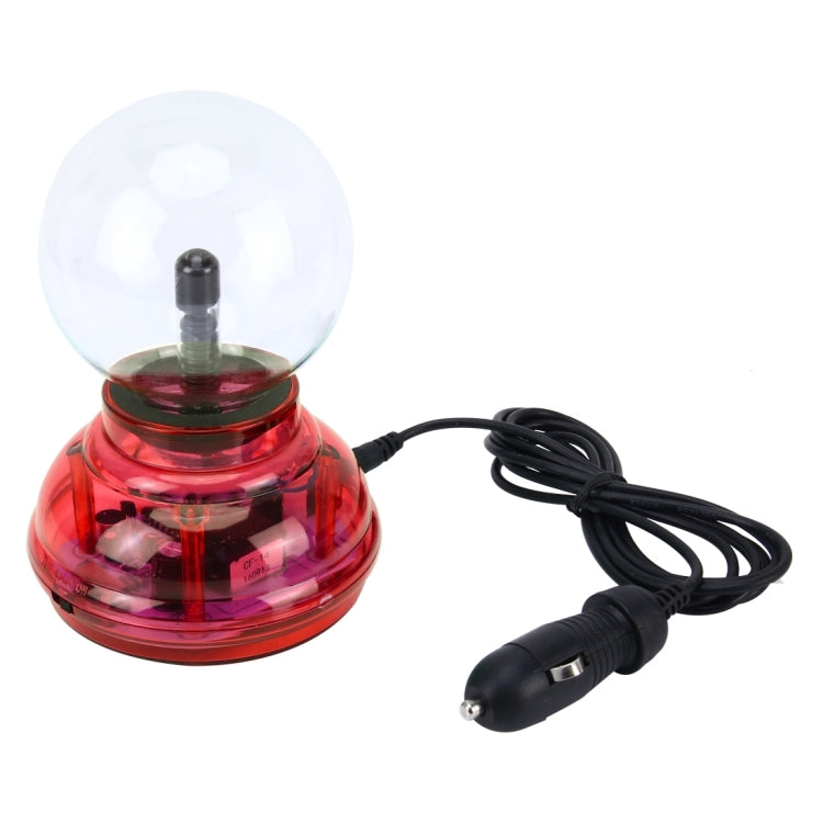 Car Auto Plasma Magic Ball Sphere Lightening Lamp with Hand-Touching Changing Pattern Model(Red) - Atmosphere lights by PMC Jewellery | Online Shopping South Africa | PMC Jewellery | Buy Now Pay Later Mobicred