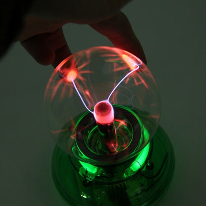 Car Auto Plasma Magic Ball Sphere Lightening Lamp with Hand-Touching Changing Pattern Model(Green) - Atmosphere lights by PMC Jewellery | Online Shopping South Africa | PMC Jewellery | Buy Now Pay Later Mobicred