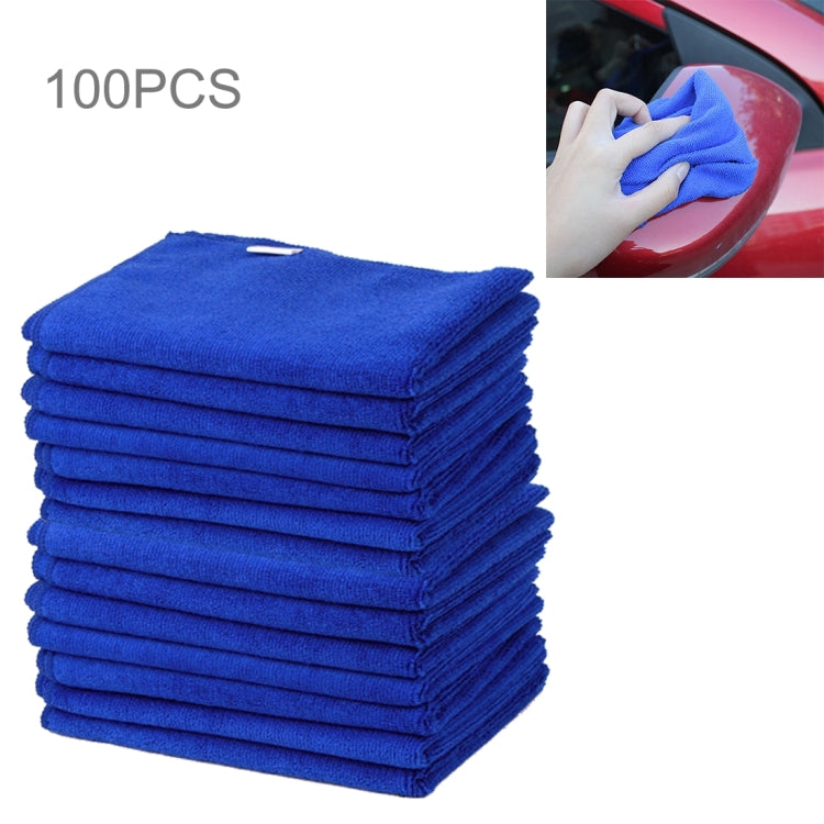 100 PCS 30cm × 30cm Quick Dry Towels Cleaning Cloth Car Detailing Care Towels - Car washing supplies by PMC Jewellery | Online Shopping South Africa | PMC Jewellery | Buy Now Pay Later Mobicred