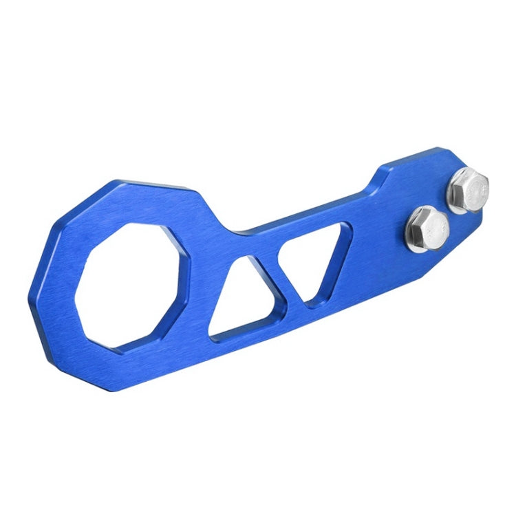 Aluminum Alloy Rear Tow Towing Hook Trailer Ring for Universal Car Auto with 2 x Screw Holes(Blue) - Towing Bars by PMC Jewellery | Online Shopping South Africa | PMC Jewellery | Buy Now Pay Later Mobicred