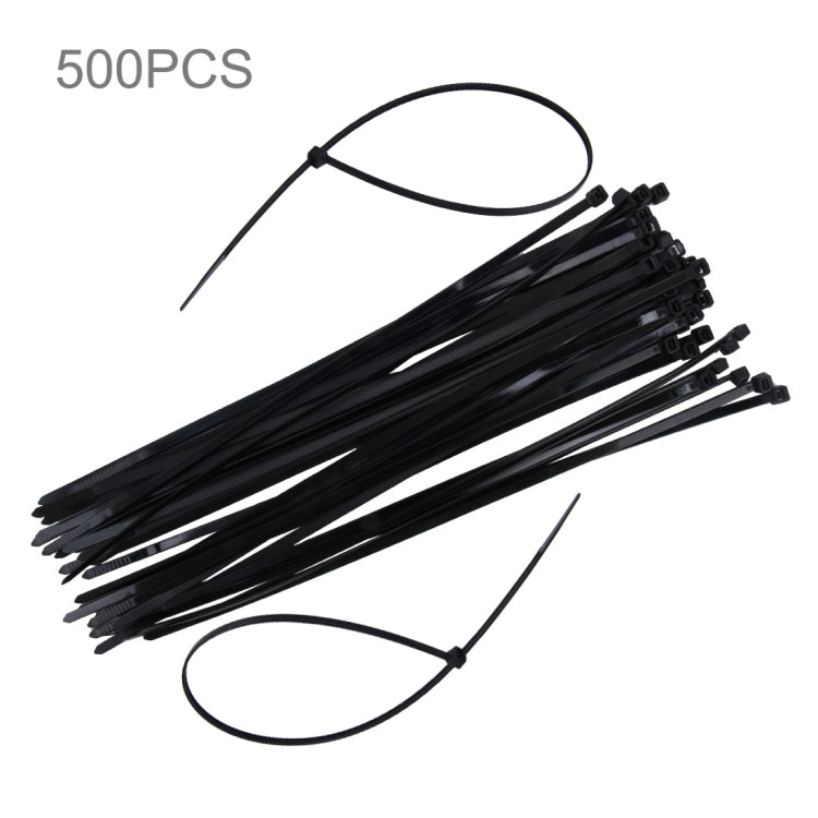 500pcs /Pack 4mm*300mm Nylon Cable Ties - Booster Cable & Clip by PMC Jewellery | Online Shopping South Africa | PMC Jewellery