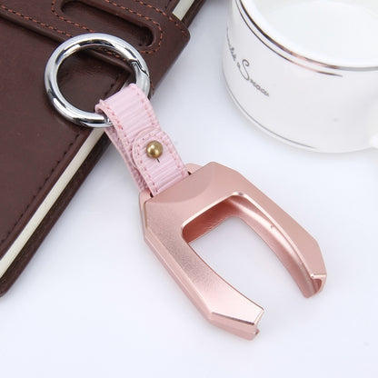 Car Auto Universal Metal Key Ring Protection Cover for Benz(Pink) - Car Key Cases by PMC Jewellery | Online Shopping South Africa | PMC Jewellery | Buy Now Pay Later Mobicred