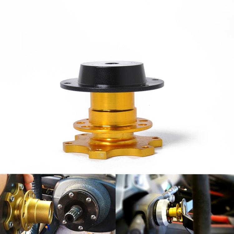 Universal Aluminum Car Steering Wheel Quick Release HUB Racing Adapter Snap Off Boss Kit - Other Tools by PMC TechLife | Online Shopping South Africa | PMC TechLife | Buy Now Pay Later Mobicred