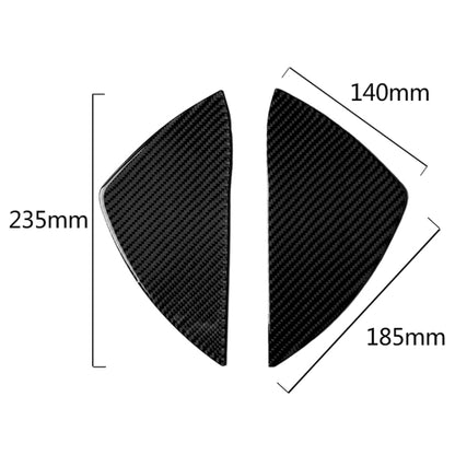 Car Carbon Fiber Front Door Slot Panel Decorative Sticker for Mercedes-Benz W204 C Class 2007-2013 - Car Interior Mouldings by PMC Jewellery | Online Shopping South Africa | PMC Jewellery | Buy Now Pay Later Mobicred