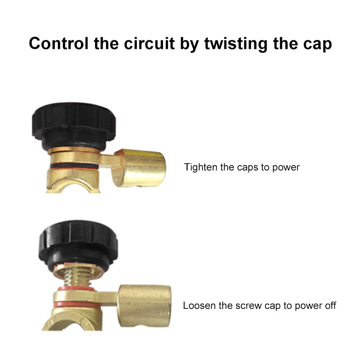 Car Battery Selector Isolator Disconnect Rotary Switch Cut - Car Switches by PMC Jewellery | Online Shopping South Africa | PMC Jewellery | Buy Now Pay Later Mobicred