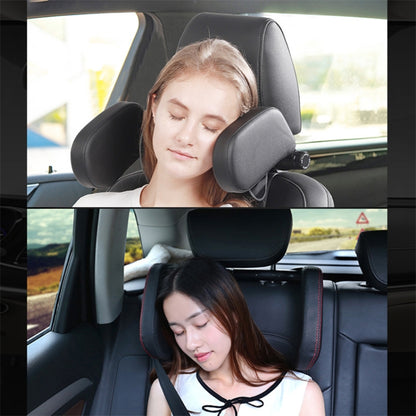 Car Seat Headrest Car Neck Pillow Sleep Side Headrest for Children and Adults (Black Red) - Seat Accessories by PMC Jewellery | Online Shopping South Africa | PMC Jewellery | Buy Now Pay Later Mobicred