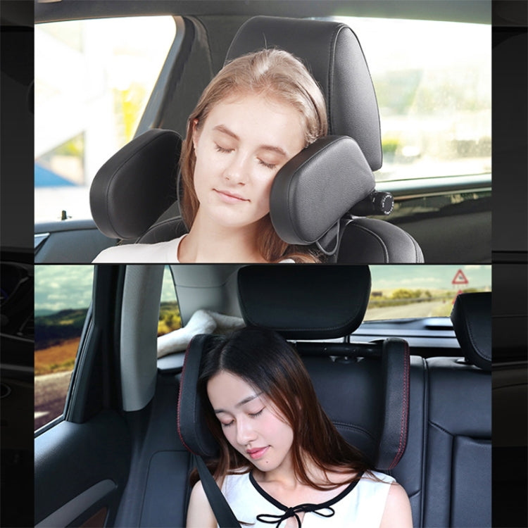 Car Seat Headrest Car Neck Pillow Sleep Side Headrest for Children and Adults (Brown) - Seat Accessories by PMC Jewellery | Online Shopping South Africa | PMC Jewellery | Buy Now Pay Later Mobicred