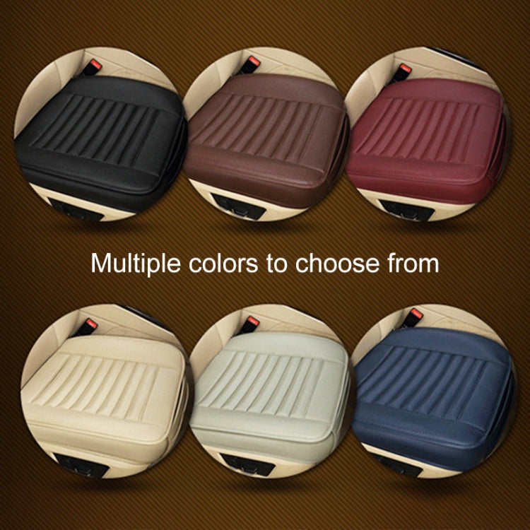 3 in 1 Car Four Seasons Universal Bamboo Charcoal Full Coverage Seat Cushion Seat Cover (Beige) - Seat Accessories by PMC Jewellery | Online Shopping South Africa | PMC Jewellery | Buy Now Pay Later Mobicred