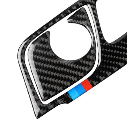 2 in 1 Car Tricolor Carbon Fiber Gear Position Panel Decorative Sticker for BMW 5 Series G38 528Li / 530Li / 540Li 2018, Left Drive - Car Interior Mouldings by PMC Jewellery | Online Shopping South Africa | PMC Jewellery | Buy Now Pay Later Mobicred