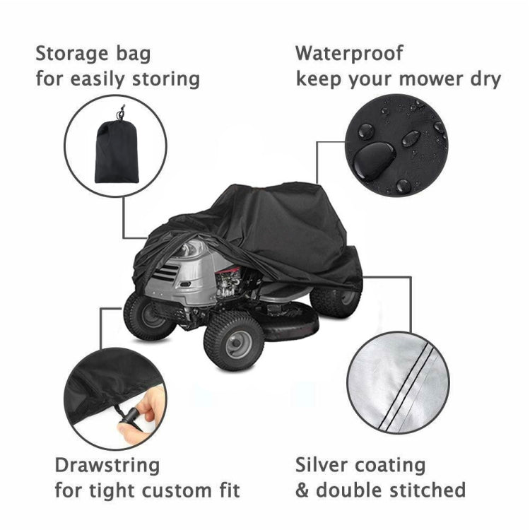 210D Oxford Cloth Waterproof Sunscreen Scooter Tractor Car Cover, Size: M - Raincoat by PMC Jewellery | Online Shopping South Africa | PMC Jewellery | Buy Now Pay Later Mobicred