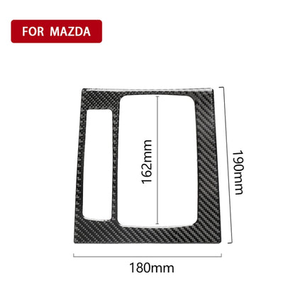 Car Carbon Fiber Left Drive Gear Frame B Decorative Sticker for Mazda Axela 2017-2018 - Car Interior Mouldings by PMC Jewellery | Online Shopping South Africa | PMC Jewellery | Buy Now Pay Later Mobicred