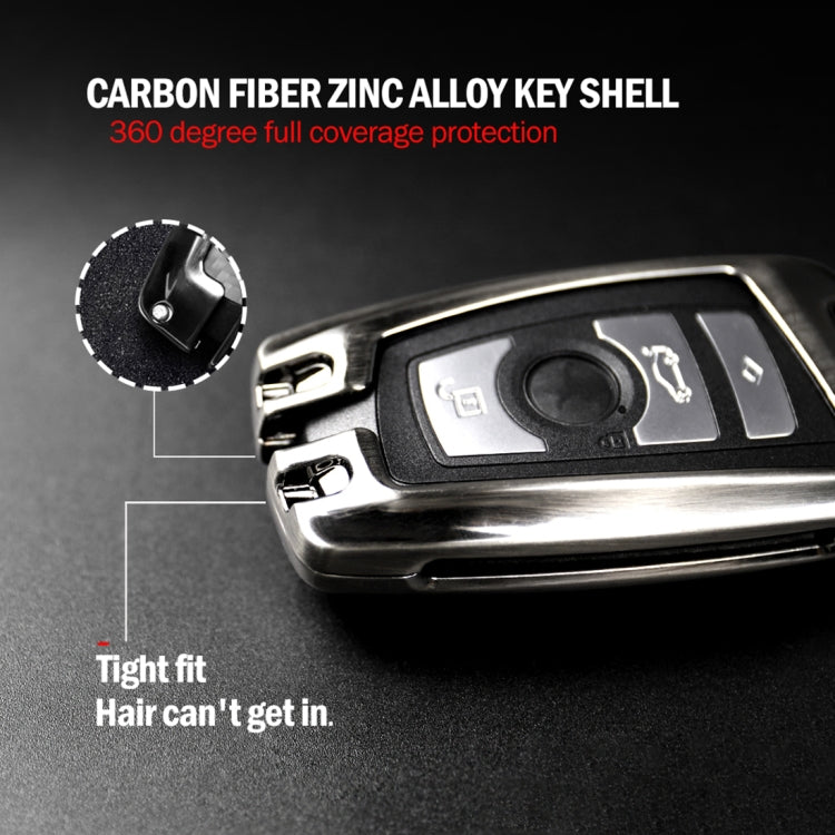 Carbon Fiber Car Key Protective Cover for BMW, Classic Style - Car Key Cases by PMC Jewellery | Online Shopping South Africa | PMC Jewellery | Buy Now Pay Later Mobicred