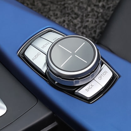 Multi-function Knob Modified IDRIVE Button Decorative Cover for BMW 1 2 3 5 Series X1 X3 X5 X6 - Car Interior Mouldings by PMC Jewellery | Online Shopping South Africa | PMC Jewellery | Buy Now Pay Later Mobicred