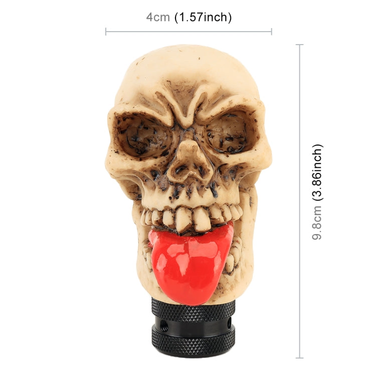 Universal Car Skull Shape Shifter Manual Automatic Gear Shift Knob - Shift Knob by PMC Jewellery | Online Shopping South Africa | PMC Jewellery | Buy Now Pay Later Mobicred