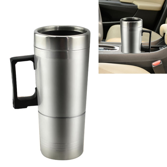 DC 12V Stainless Steel Car Electric Kettle Heated Mug Heating Cup with Charger Cigarette Lighter, Capacity: 300ML - Heating Cups by PMC Jewellery | Online Shopping South Africa | PMC Jewellery | Buy Now Pay Later Mobicred