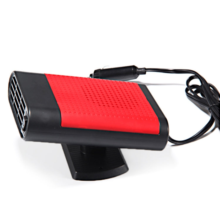 Car Heater Hot Cool Fan Windscreen Window Demister Defroster DC 12V, Ordinary Version (Red) - Heating & Fans by PMC Jewellery | Online Shopping South Africa | PMC Jewellery | Buy Now Pay Later Mobicred