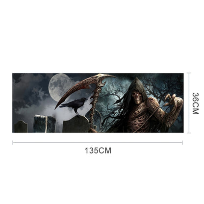 Scythe Death Pattern Horror Series Car Rear Window Decorative Sticker, Size: 135 x 36cm - Decorative Sticker by PMC Jewellery | Online Shopping South Africa | PMC Jewellery | Buy Now Pay Later Mobicred