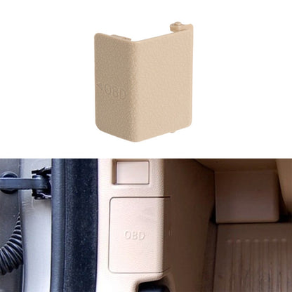 Car Diagnostic Plug Cover OBD Panel Decorative Cover 51437147538 for BMW F35 2012-2019 (Beige) - Car Interior Mouldings by PMC Jewellery | Online Shopping South Africa | PMC Jewellery | Buy Now Pay Later Mobicred